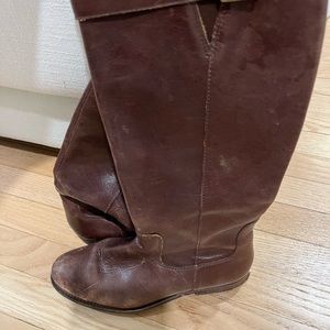 Brown LL Bean leather Boots